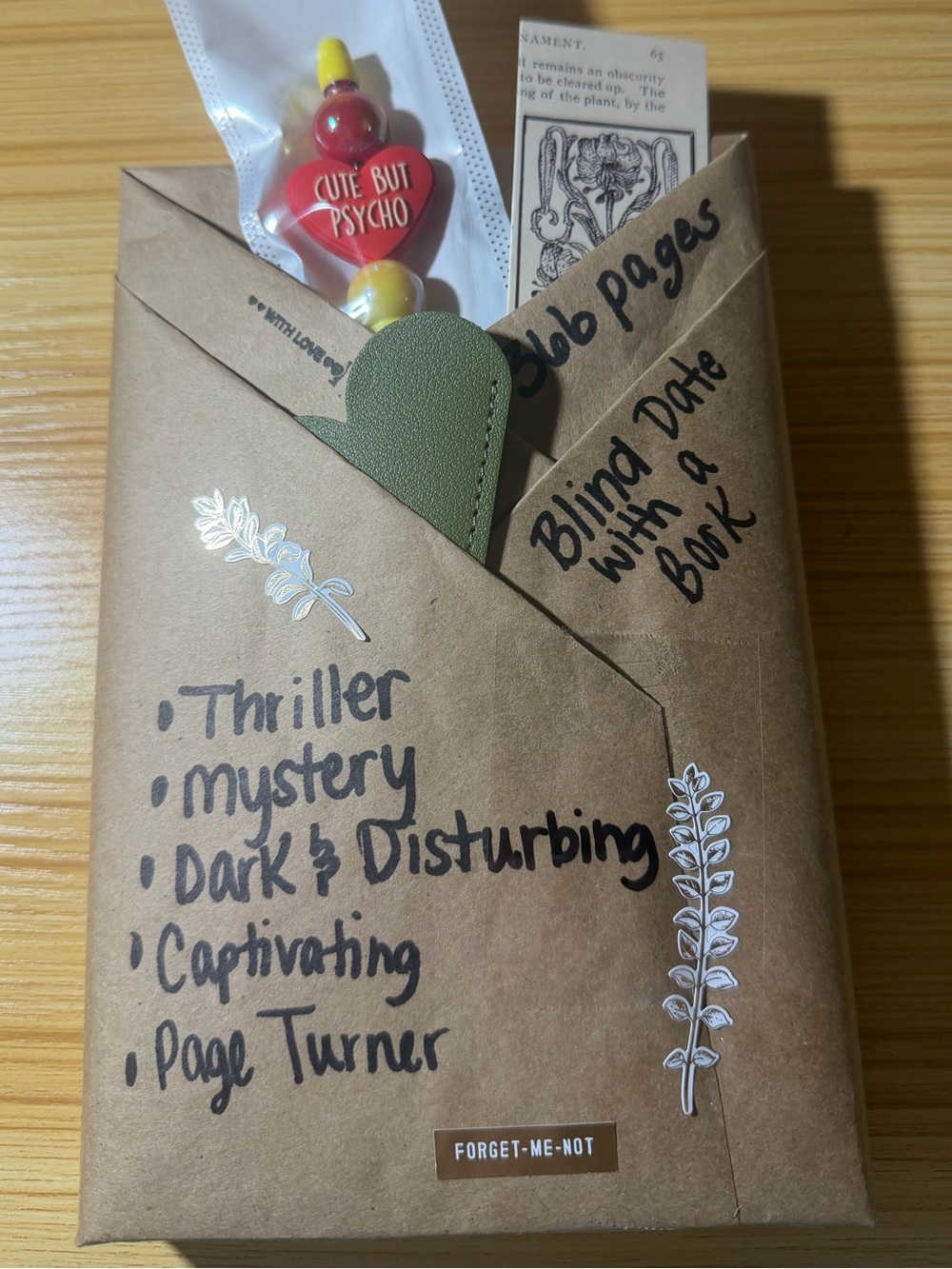 Blind Date With A Book- Mystery Thriller